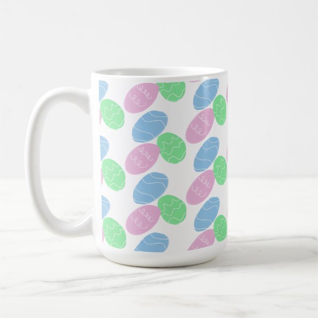 Påskägg Klotter  Kaffemugg (Vänster)
