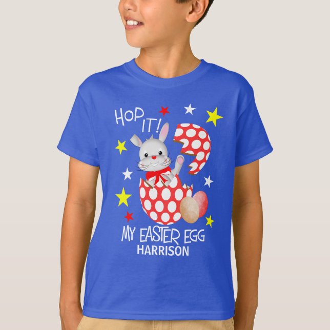 Påskägg Lubny Personlig T Shirt (Framsida)