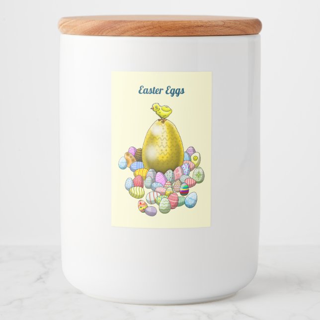 Påskägg Mat Etikett (Framsida)