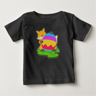 Påskägg med räv t shirt
