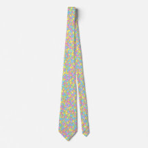 Påskägg Neck Tie-kontur