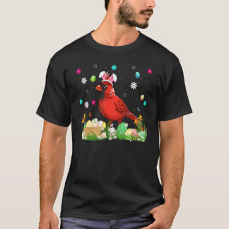Påskägg Nordamerikansk kardinalfågel Påsk T Shirt