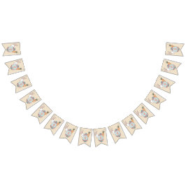 Påskägg och Påskhare av vattenfärg Vimplar