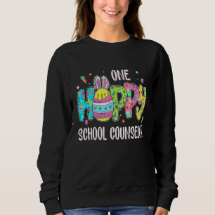 Påskägg One Hoppy Hobby School Counselor Bunny T Shirt