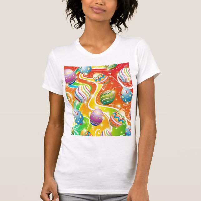 Påskägg Ornamental Design Tee (Framsida)
