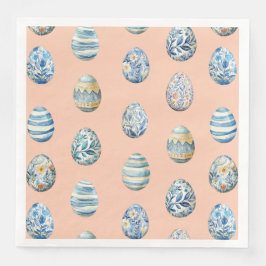 Påskägg på persikor-Pappersservett Pappersservett