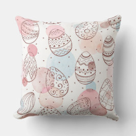 Påskägg Påsk Dekorativ kudde