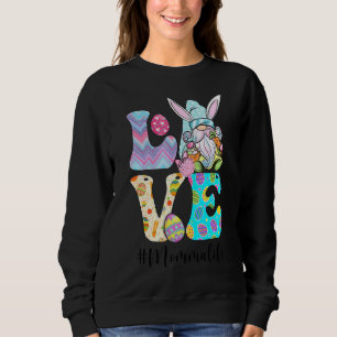 Påskägg Påsk Gnome Kärlek Momma Life T Shirt