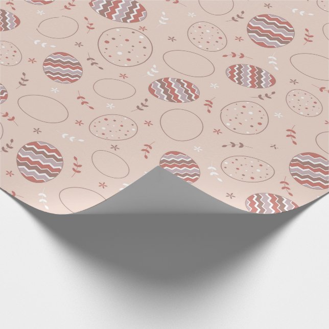 Påskägg Påsk Wrapping Papper Presentpapper (Hörn)