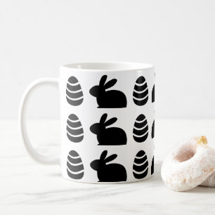 Påskägg Påskhare Glad påsk Mönster Kaffemugg