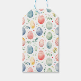 Påskägg Pastel Sergranat Presentetikett