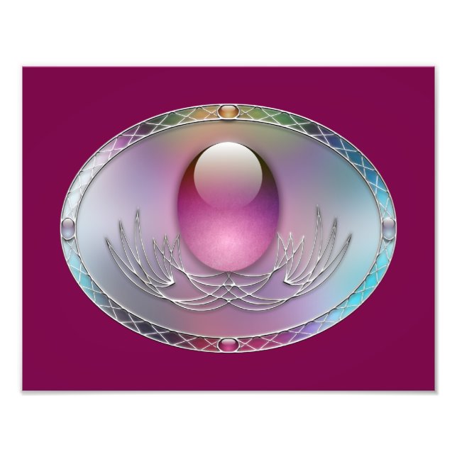 Påskägg Photo Print Fototryck (Framsidan)