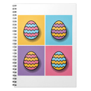 Påskägg PIP Art Aesthetic Anteckningsbok