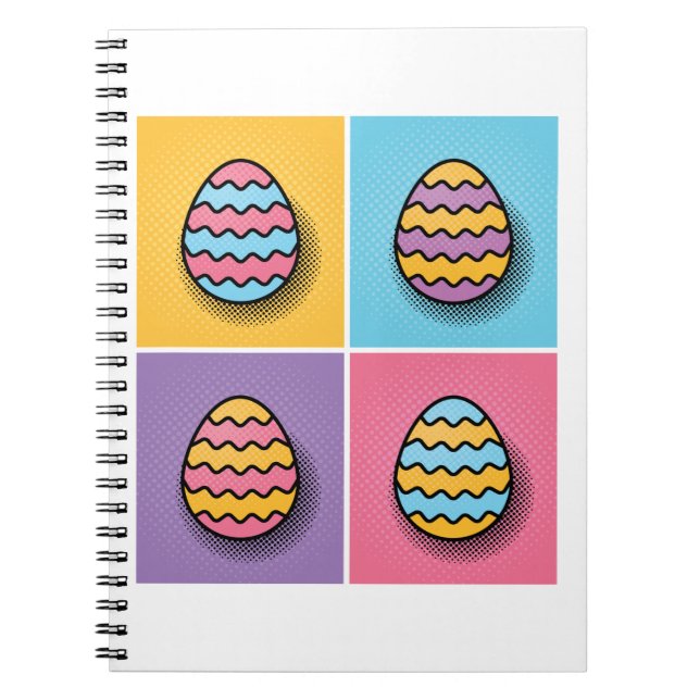 Påskägg PIP Art Aesthetic Anteckningsbok (Framsidan)