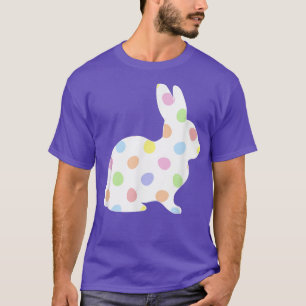 Påskägg Polka Dot Bunny Rabbit  T Shirt
