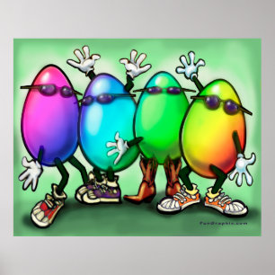 Påskägg Poster