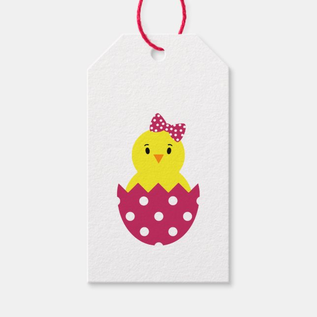 Påskägg Presentetikett (Framsidan)