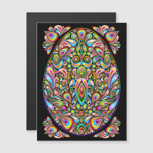 Påskägg Psykedelisk Design