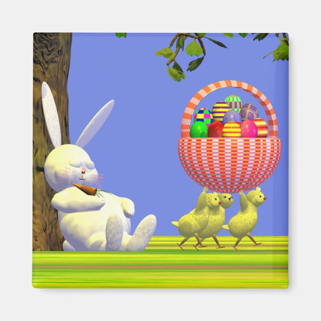 Påskägg Robbers Magnet (Framsidan)