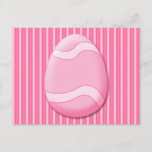 Påskägg (Rosa) vykort