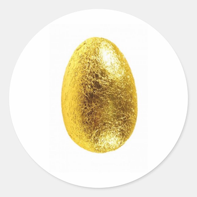påskägg runt klistermärke (Framsida)