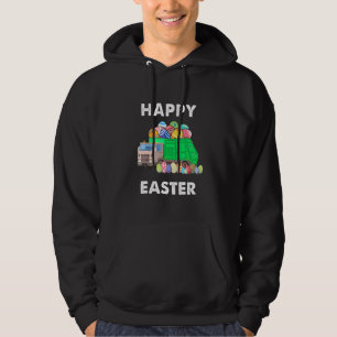 Påskägg Sopor Lastbil Manar Boys Påskhare Bas Hoodie