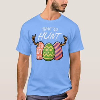 Påskägg till Hunt Hjort Funny Påsk Cute T-S T Shirt