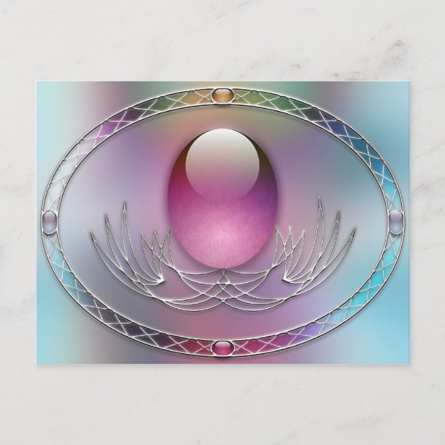 Påskägg vykort (Framsida)