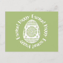Påskägg vykort