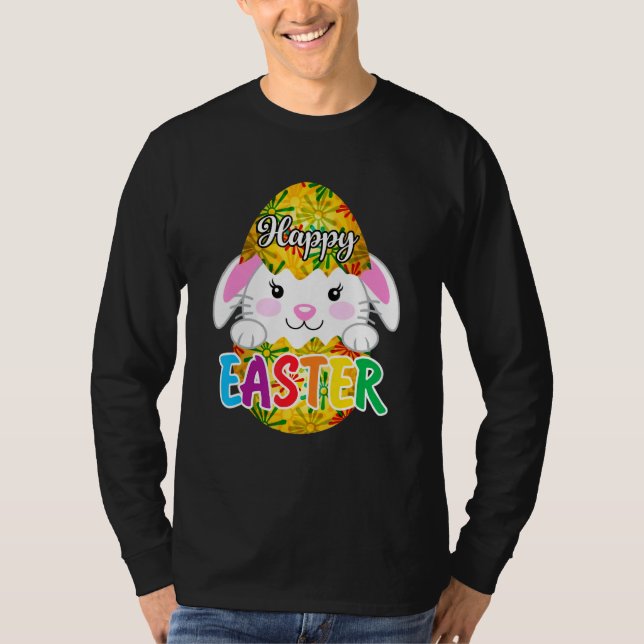 PÅSKÄGGEN GLAD PÅSK 1 T SHIRT (Framsida)