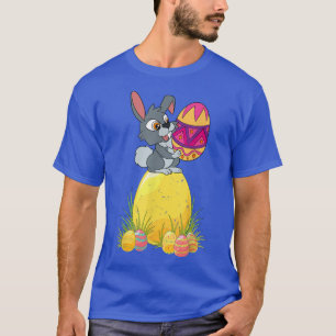 Påskäggen Hap på Cute Rabbit Bunny Älskare Påsk Da T Shirt