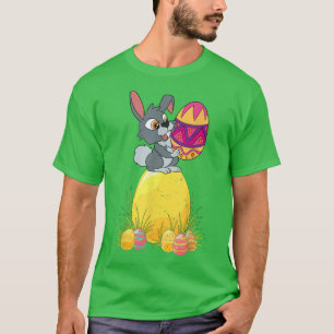 Påskäggen Hap på Cute Rabbit Bunny Älskare Påsk Da T Shirt