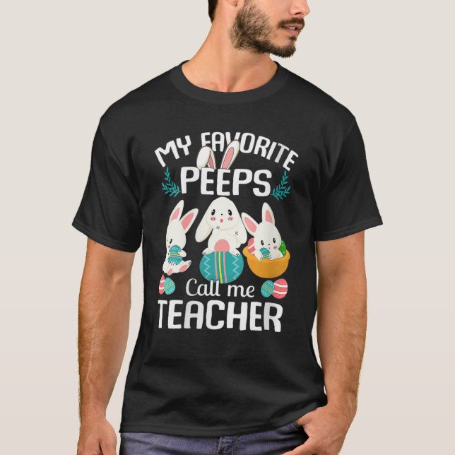 Påskäggen Mina favoritbunny Cal T Shirt (Framsida)