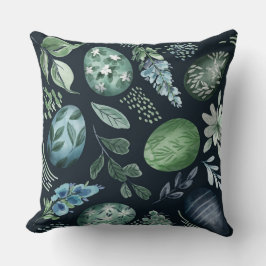 Påskäggen och Foliage Påsk Dekorativ kudde