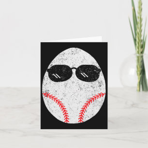 Påskägget Baseball Sunglass Women Manar Tonåring Ö Kort