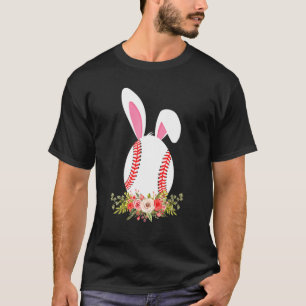 Påskägget Baseball Women Manar Tonåring flickor Bo T Shirt