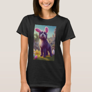 Påskägget Bunny Öron i det portugisiska Vatten Hun T Shirt