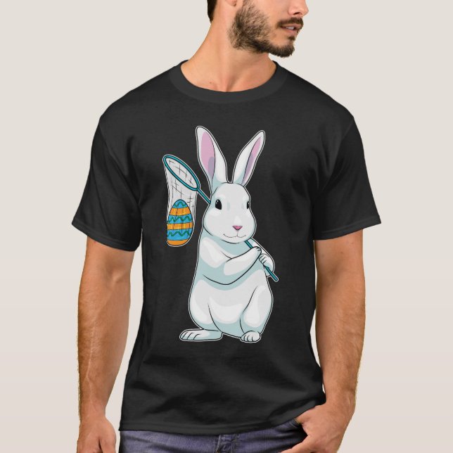 Påskägget Bunny Påsk Fisher T Shirt (Framsida)