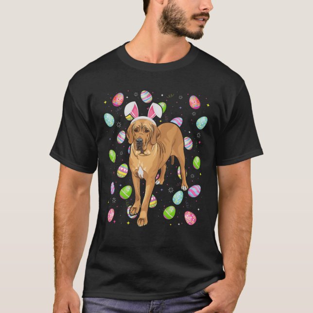 Påskägget great dane vid Älskare Great dane Påsk v T Shirt (Framsida)