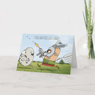 PÅSKÄGGET HUNT HELGKORT