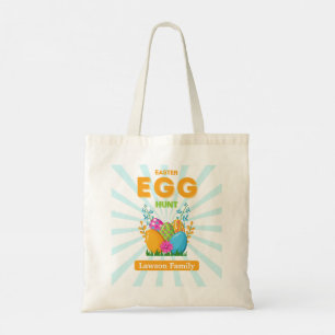 Påskägget Kids Tote Bag för Personligen Egg Hunter Tygkasse