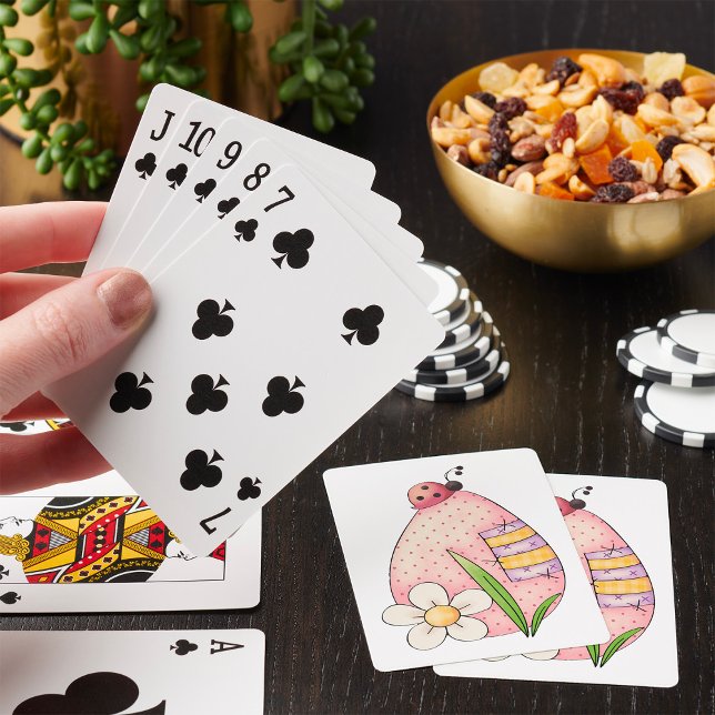 Påskägget nyckelpiga casinokort (Skapare uppladdad)