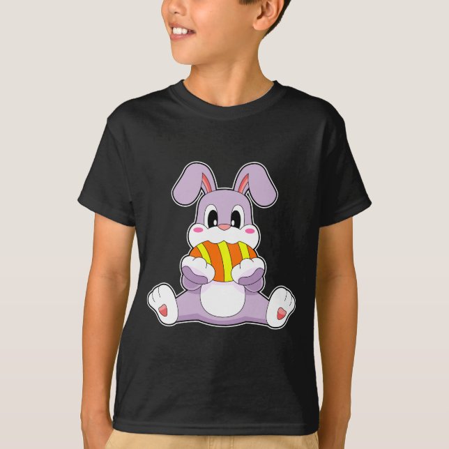 Påskägget Rabbit Påsk T Shirt (Framsida)