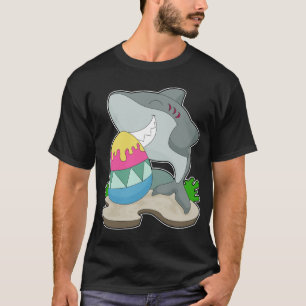 Påskägget Shark Påsk T Shirt