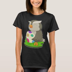 Påskägget uggla Påsk T Shirt
