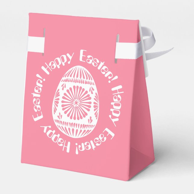 Påskäggets anpassningsbar - prioriteringsrutor presentaskar (Baksidan Sidan)