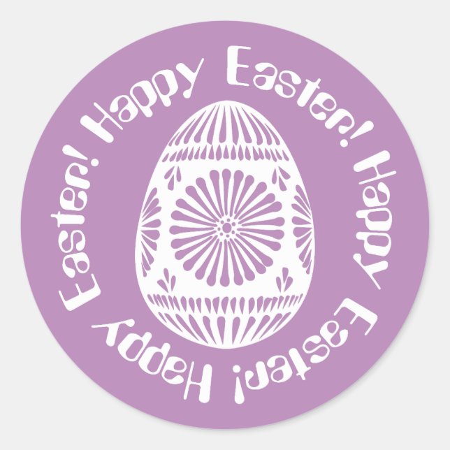 Påskäggets klistermärken (Framsida)