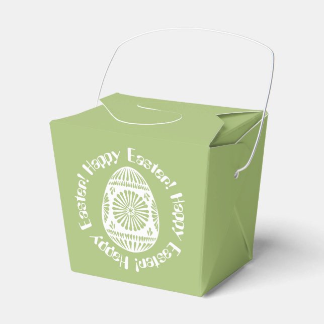 Påskäggets prioriteringsrutor presentaskar (Framsidan Sidan)