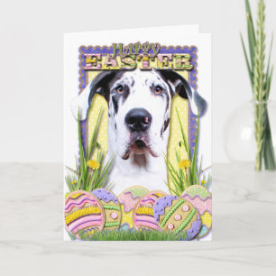 Påskäggkakor - great dane - Baron Helgkort