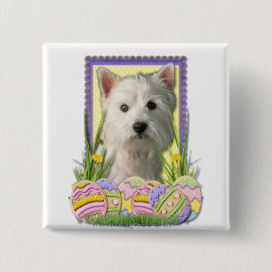 Påskäggkakor - västra höglands- Terrier Knapp